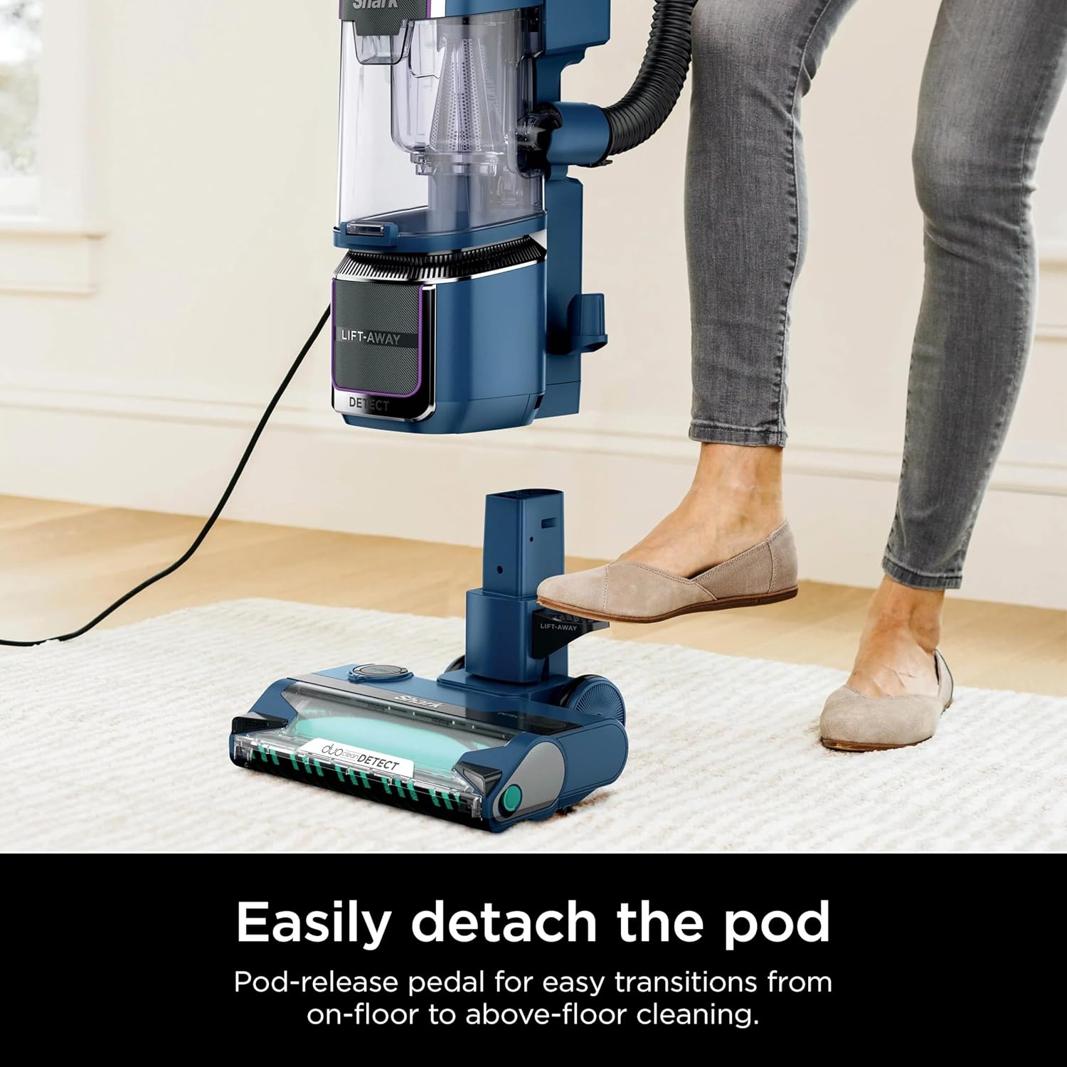 Detect Performance Lift-Away Advanced Upright Vacuum, (Renewed) | Includes DuoClean, Odor Neutralizer Technology