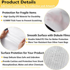 16”x20”Large Foam Pouches 50Pack Cushion Foam Wrap Bags for Packing Moving