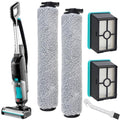 2PC Multi-Surface Vacuum Brush Rolls and 2PC Replacement Vacuum Filters