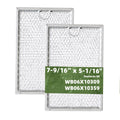 Gemroom 2-Pack 7 9/16“ x 5 1/16" Microwave Grease Filter Replacement