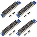 4PCS MAX7219 8-Digit 7-Segment Digital 0.36in 8 Bits Red LED Display Tube Module Compatible with Arduino 51/AVR/STM32