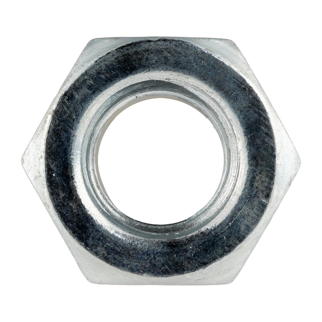 1/2"-13 (50 Pack) Nylock Hex Nuts, Grade 2, Nylon Insert Locknut by Makers Bolt