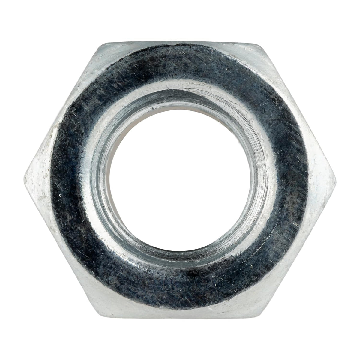 1/2"-13 (50 Pack) Nylock Hex Nuts, Grade 2, Nylon Insert Locknut by Makers Bolt