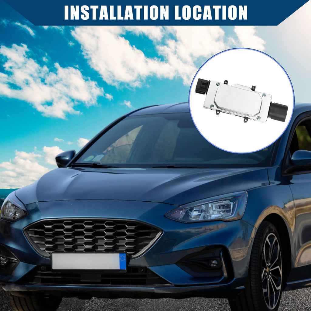 Hihaha No.1137328567 Engine Cooling Fan Controller for Mazda 3 2008-2014 / Cooling Fan Control Module/Durable / 1Pcs Black