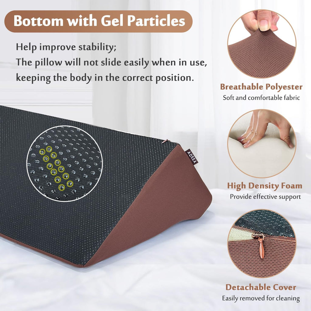 Bed Rail Foam Wedge for Elderly Adults Safety Bed Rails Padding Railing Protector Seniors Assist Side Rails Bed Guard