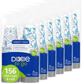 To Go Disposable Coffee Cups With Lids, 12 oz Paper Cups, 156 Ct