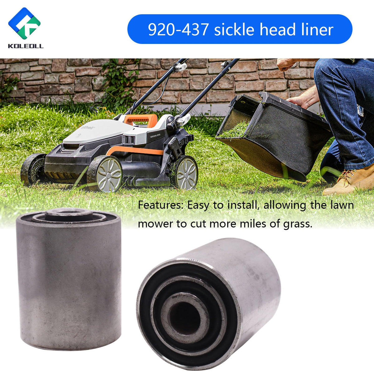 1PC 920-437 Sickle Head Bushing Replacement