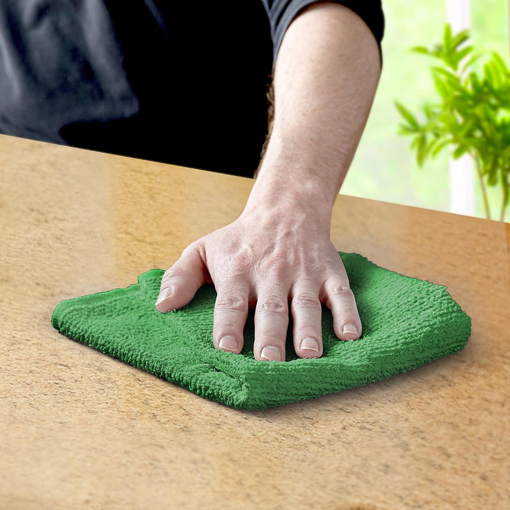 Bar Towels (Pack of 60) Size 14x17 Inches – 100% Cotton, Absorbent and Reusable Cleaning Rags, Multipurpose Cleaning