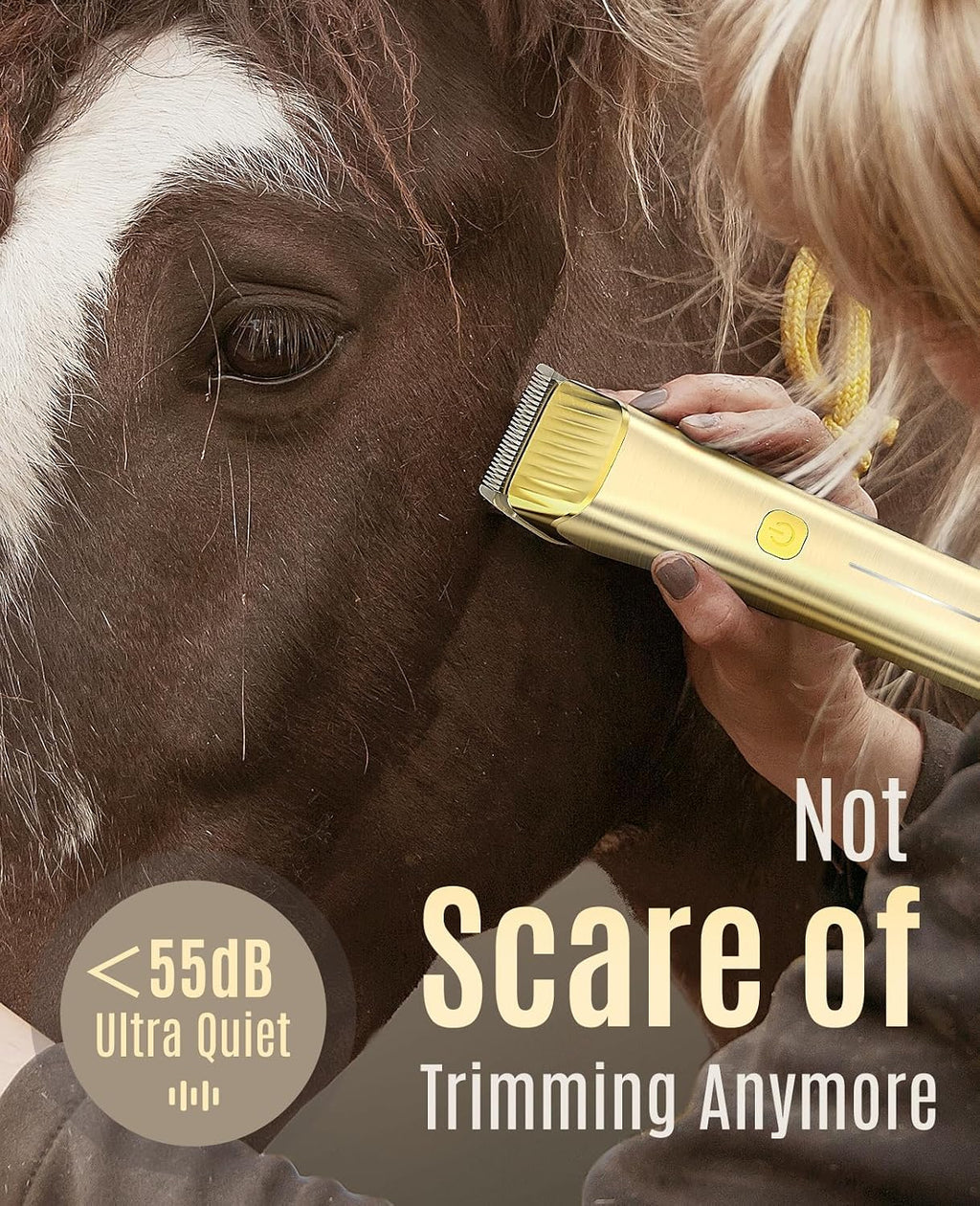 Cordless Horse Clippers for Horse Grooming RK 034