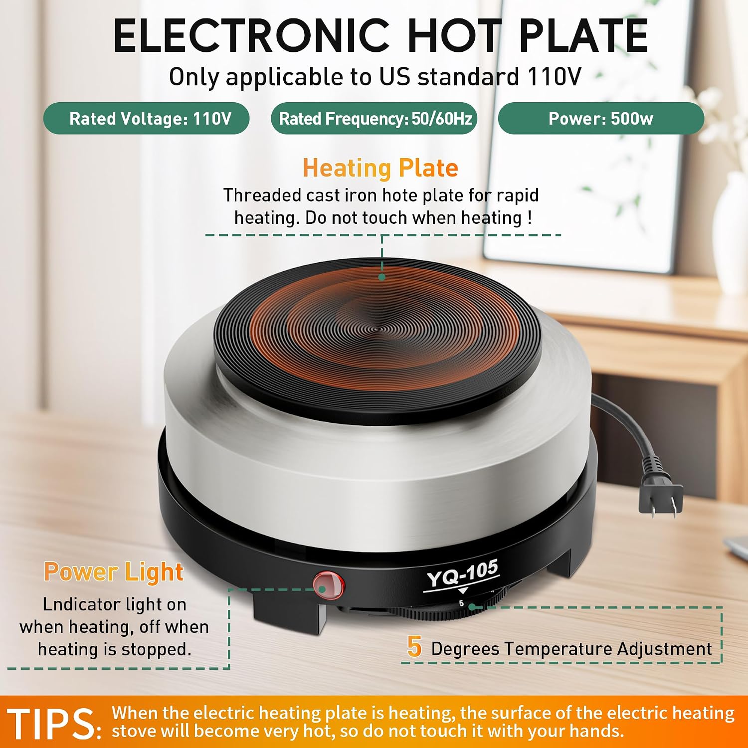 Candle Making Kit with Hot Plate, for Adults, Beginners | Candle Making Supplies with Wax Melting Pot, Candle Wicks