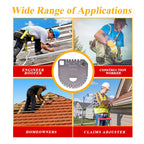Panel & Membrane Gauge Shingle, Roofing Thickness Measuring Tool