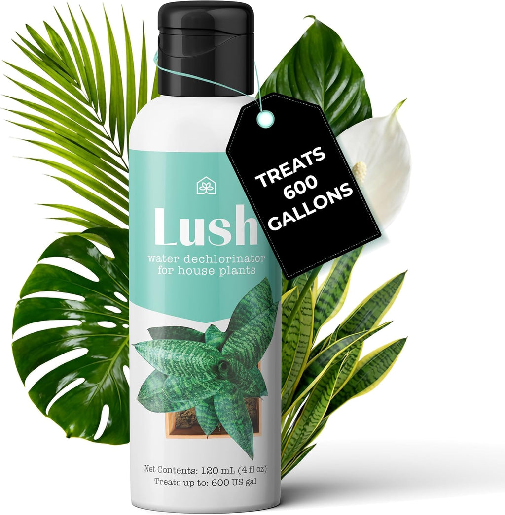 Lush Houseplant Dechlorinator, Ultra‑Concentrated Water Conditioner, 120ml