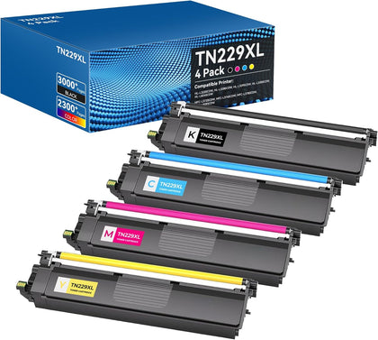 TN229XL for Brother TN229XL Toner Cartridges MFC-L3780CDW HL-L3280CDW Toner | Compatible for Brother TN229XL TN229