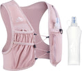 Running Vest for Women Men, US Patent, Adjustable Chest Straps Running Hydration Vest with 500ml Soft Flask