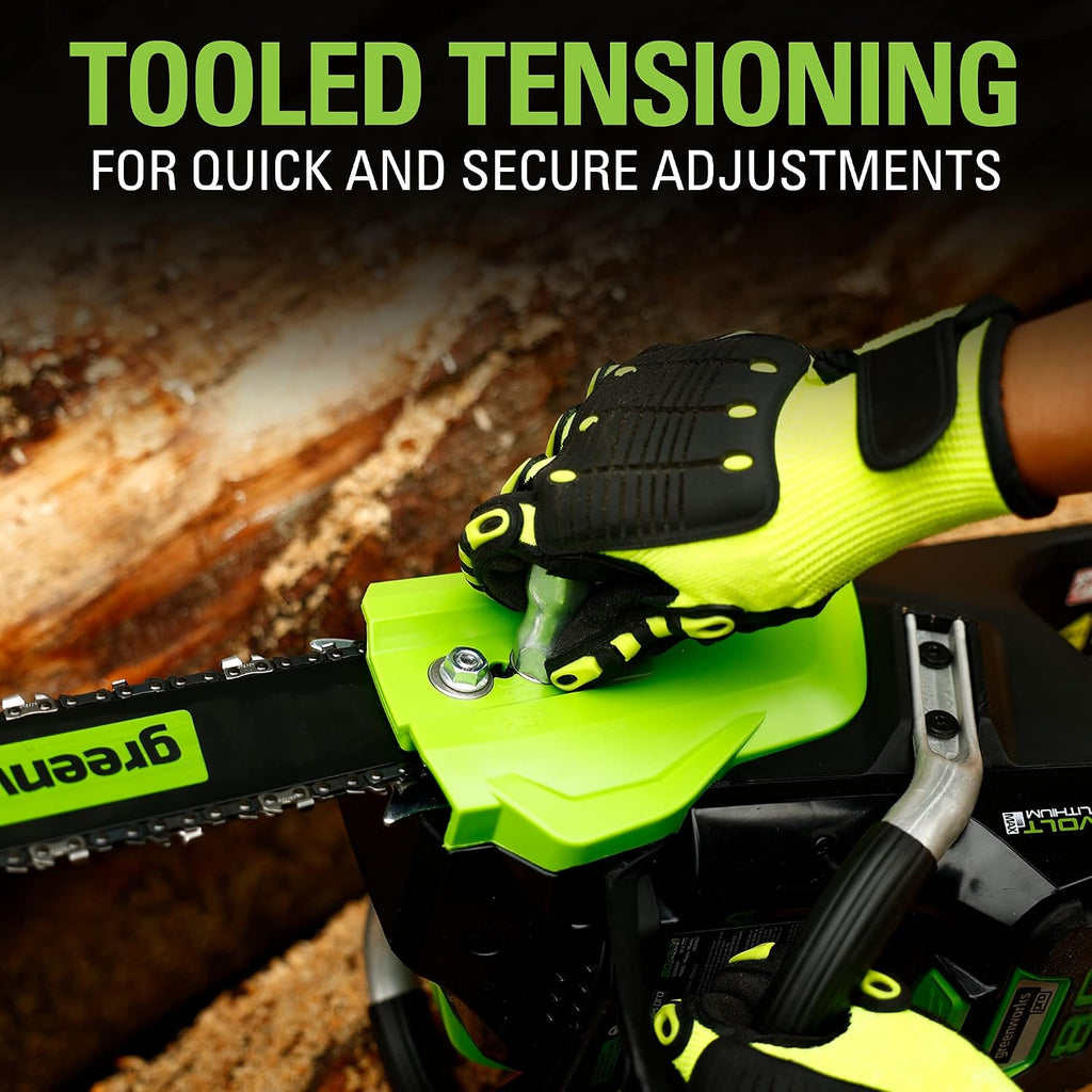 80V 18" Brushless Cordless Chainsaw (Great For Tree Felling, Limbing, Pruning, and Firewood) / 75+ Compatible Tools)