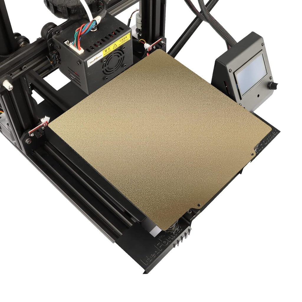 3D Double Sided Texured PEI Spring Steel Heated Bed 220x220mm, Flexible PEI Build Plate Print Bed for Anet A8/Wanhao