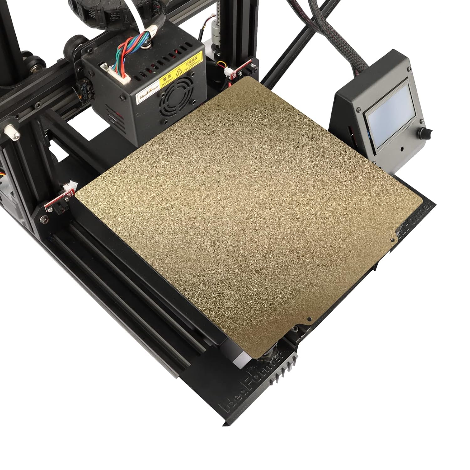 3D Double Sided Texured PEI Spring Steel Heated Bed 220x220mm, Flexible PEI Build Plate Print Bed for Anet A8/Wanhao