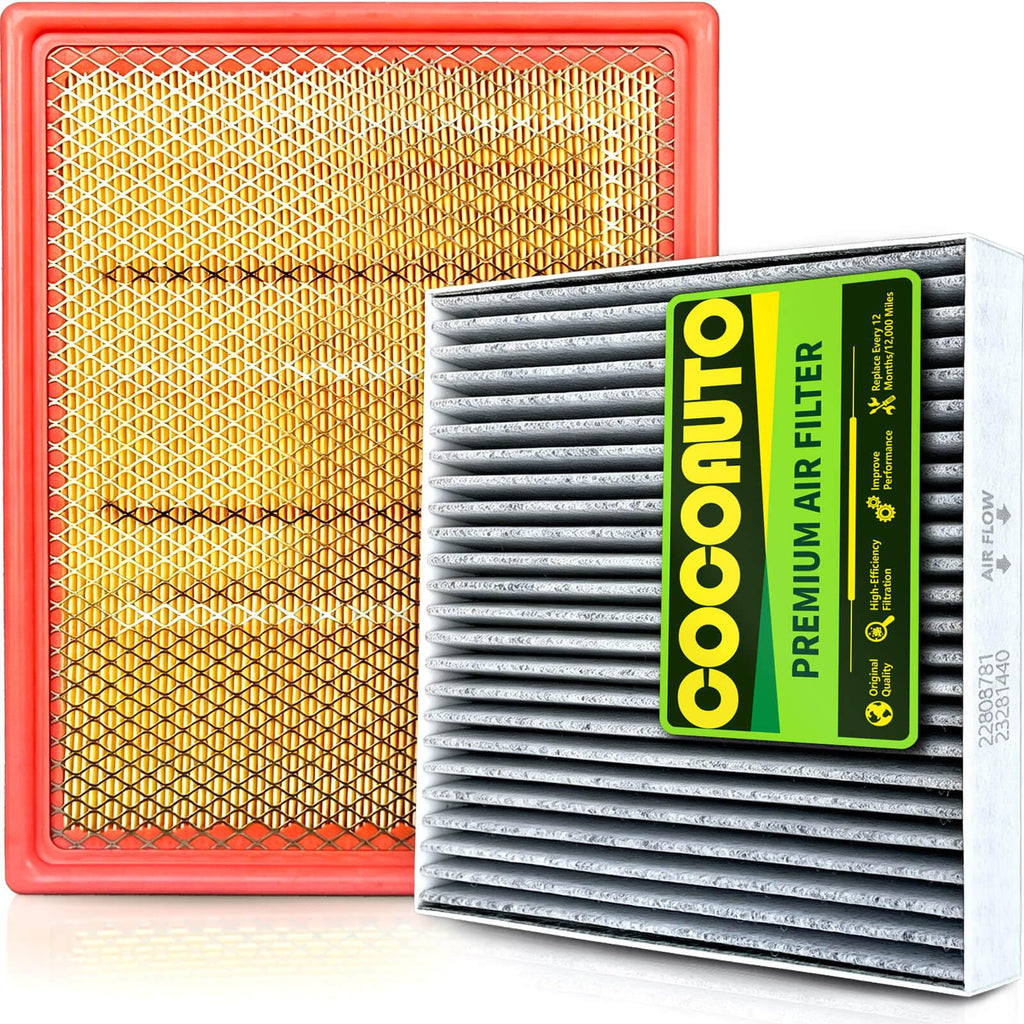 Engine Cabin Air Filter Kit for Silverado/Sierra 1500 (2014-2018)
