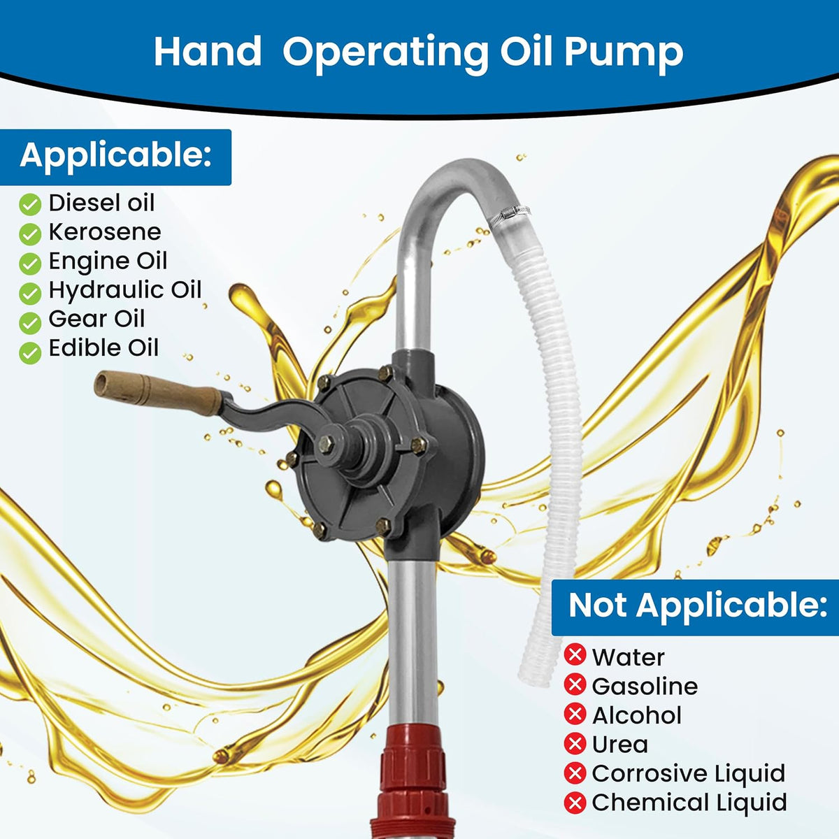 Hand Operated Drum Pump