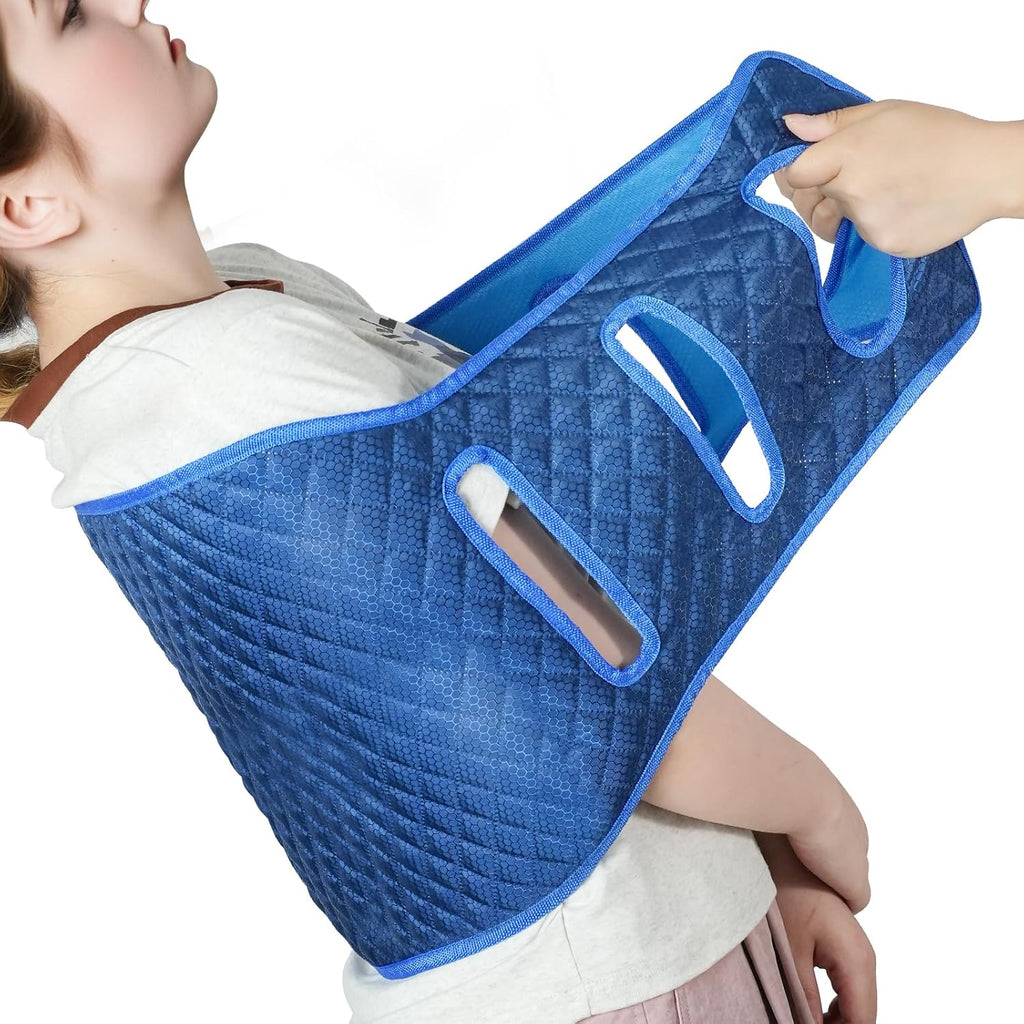 Transfer Sling with six Handles -Padded Assist Gait Belt - Heavy Duty Patient Lift with Straps -Mobility Standing and