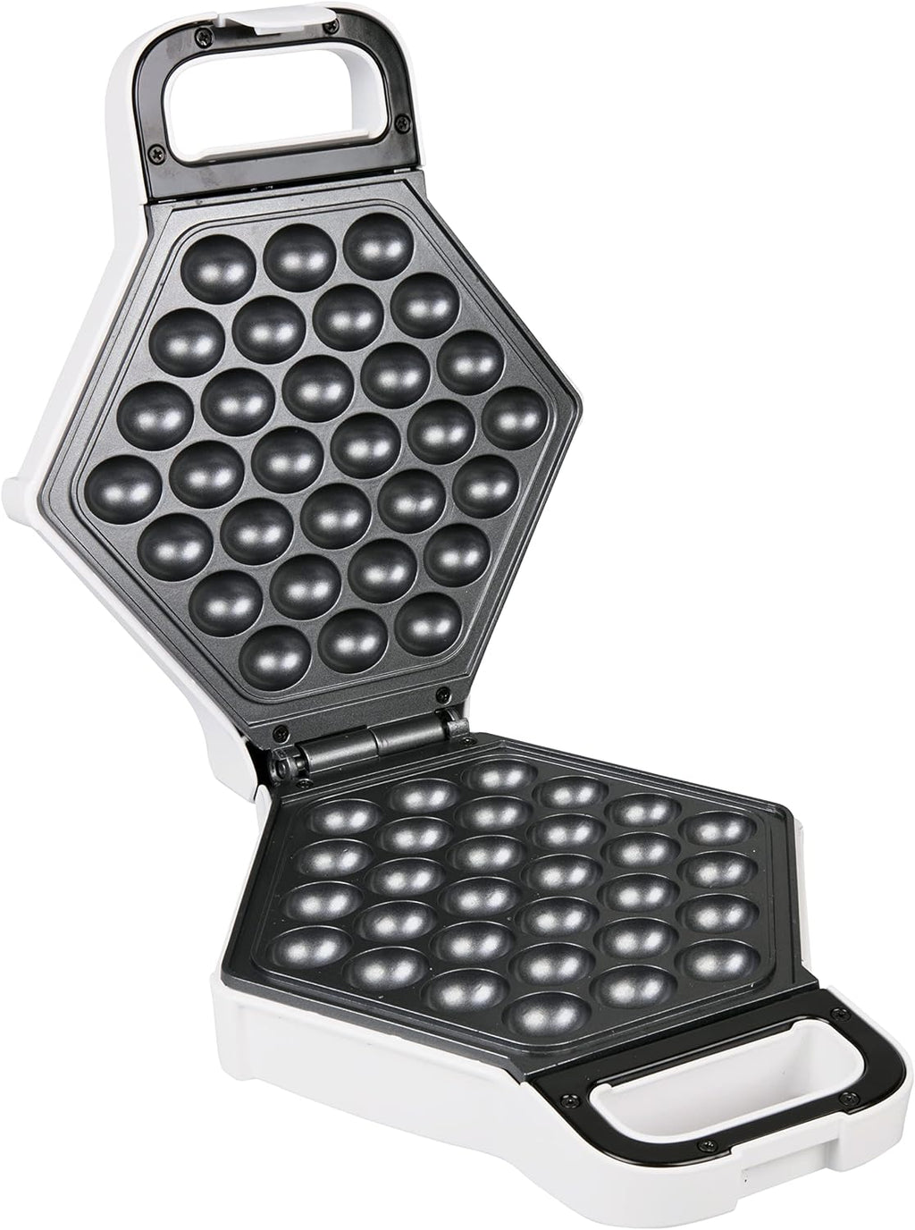 Bubble Waffle Maker, Electric Nonstick Hong Kong Egg Iron Griddle | Ready Indicator Light, Ready in under 5 Mins w