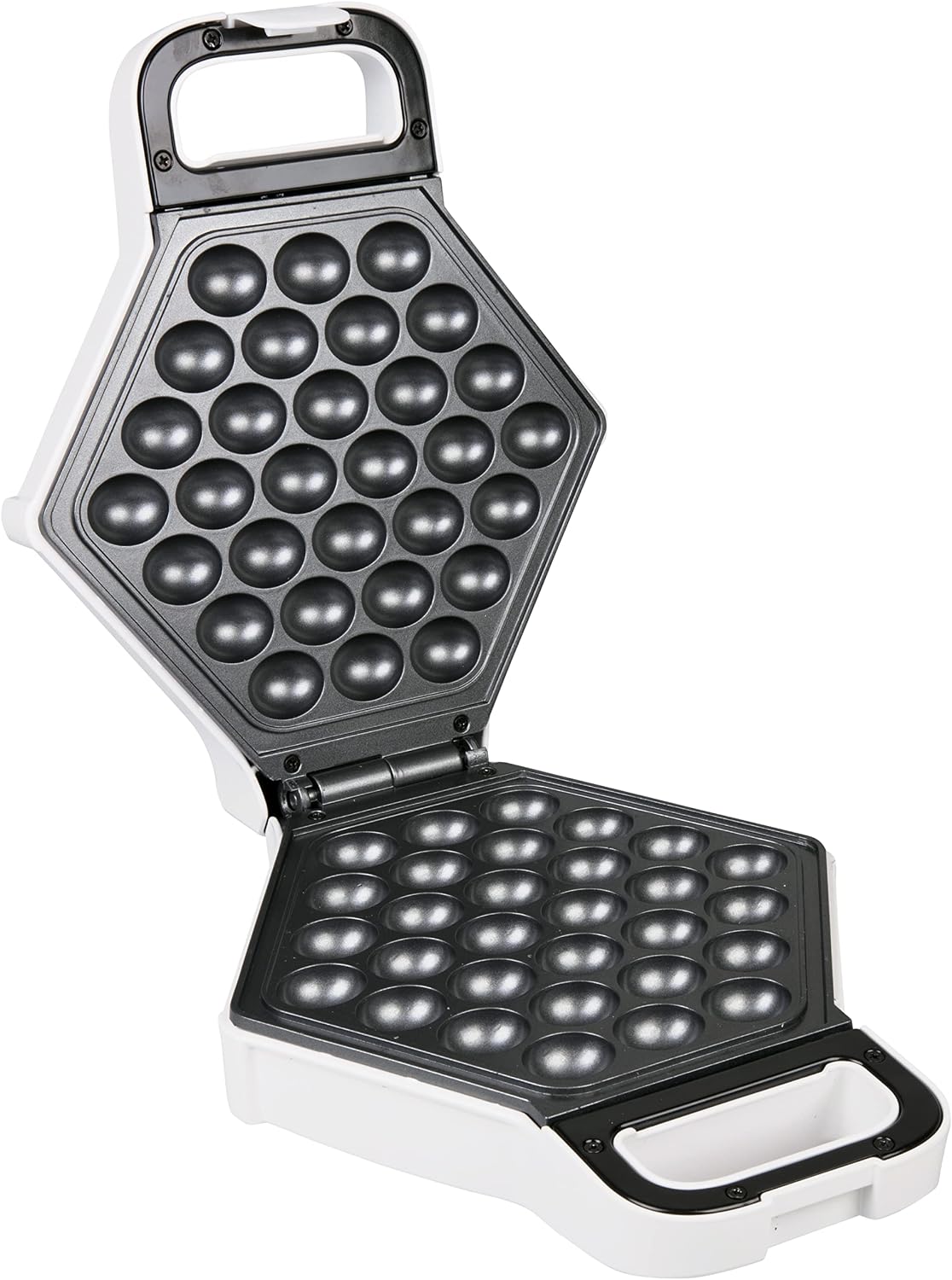 Bubble Waffle Maker, Electric Nonstick Hong Kong Egg Iron Griddle | Ready Indicator Light, Ready in under 5 Mins w