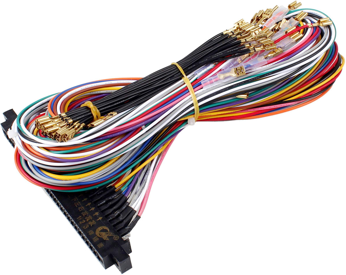Arcade Jamma 56 Pin Interface Cabinet Wire Wiring Harness Loom Multicade Arcade PCB Cable for Arcade Machine Video