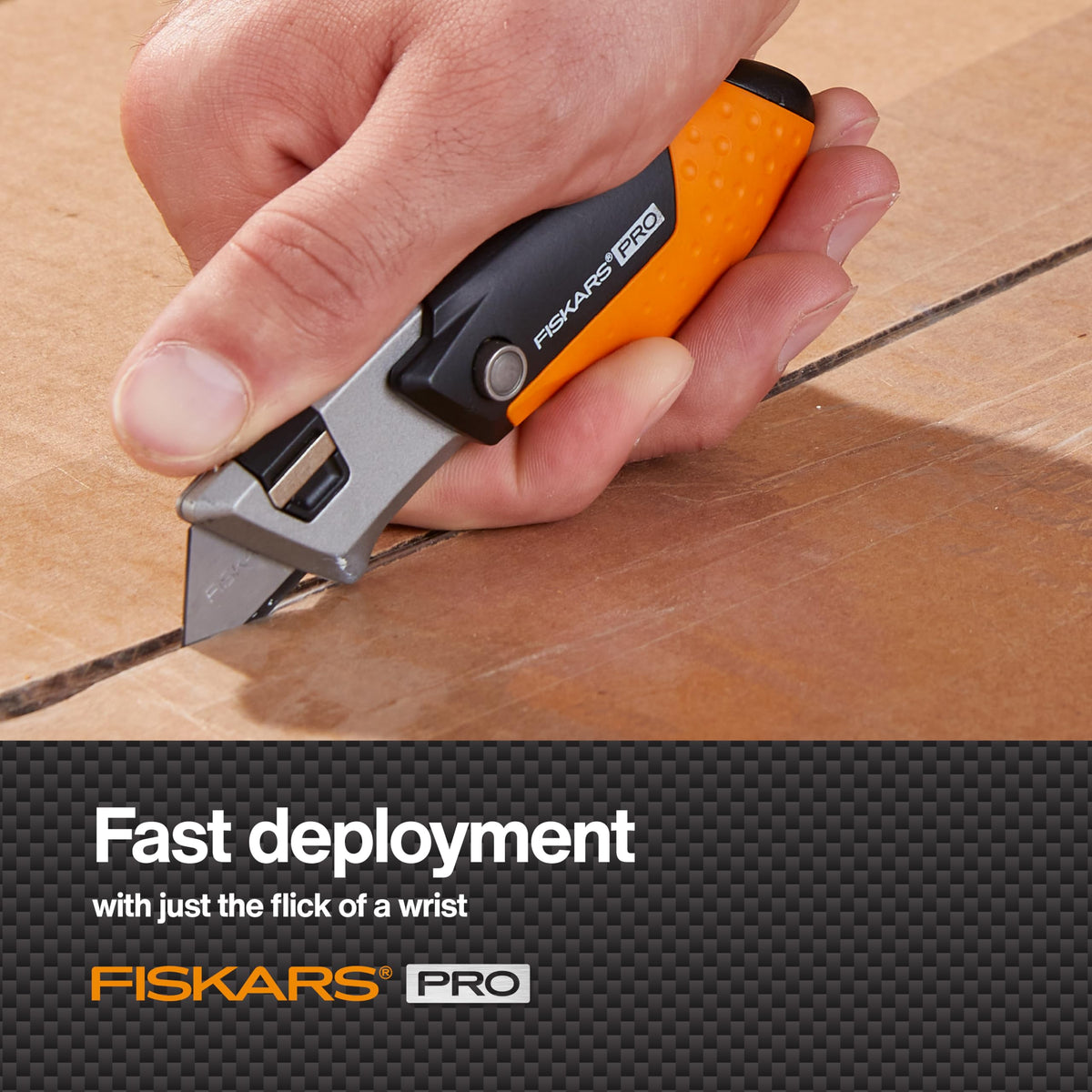 Pro Compact Folding Utility Knife, Dual-Lock, 3.5" Folded Size