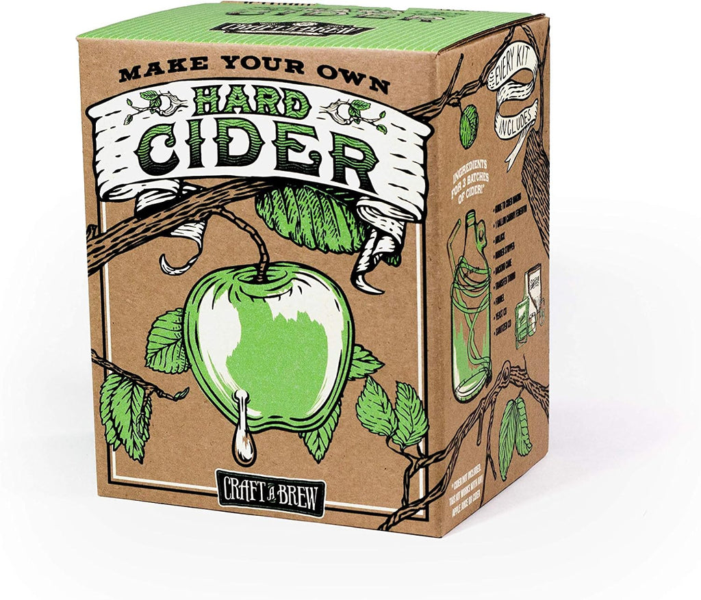 Hard Cider Kit - Beer Making Kit - Make Your Own Craft Beer - Complete Equipment and Supplies - Starter Home Brewing