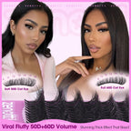 Lash Clusters Kit 50D+60D Eyelash Clusters Wispy Cluster Eyelash Extensions