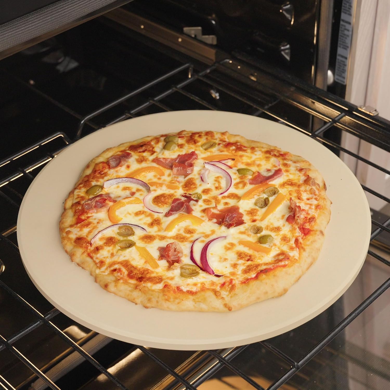 Round Pizza Stone, 16-Inch