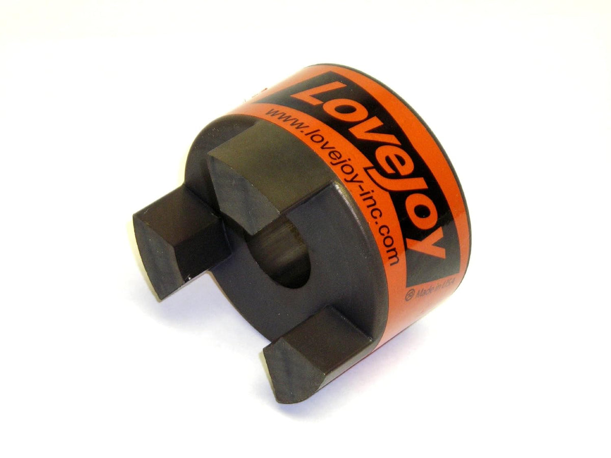 Lovejoy 12111 Size L150 Standard Jaw Coupling Hub, Sintered Iron, Inch, 1.25" Bore, 3.75" OD, 1.75" Length Through Bore, 3708 in-lbs Max Nominal Torque, 0.25" x 0.125" Keyway