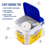 Granulated Sugar 3.5 lb Easy-Baking Tub, Pure Cane Sugar, 2 Pack