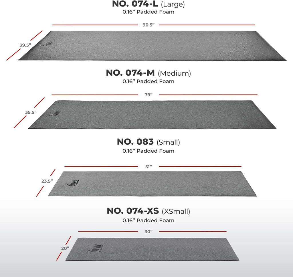 Equipment Mats, Home Gym Floor Protection, 4 Sizes
