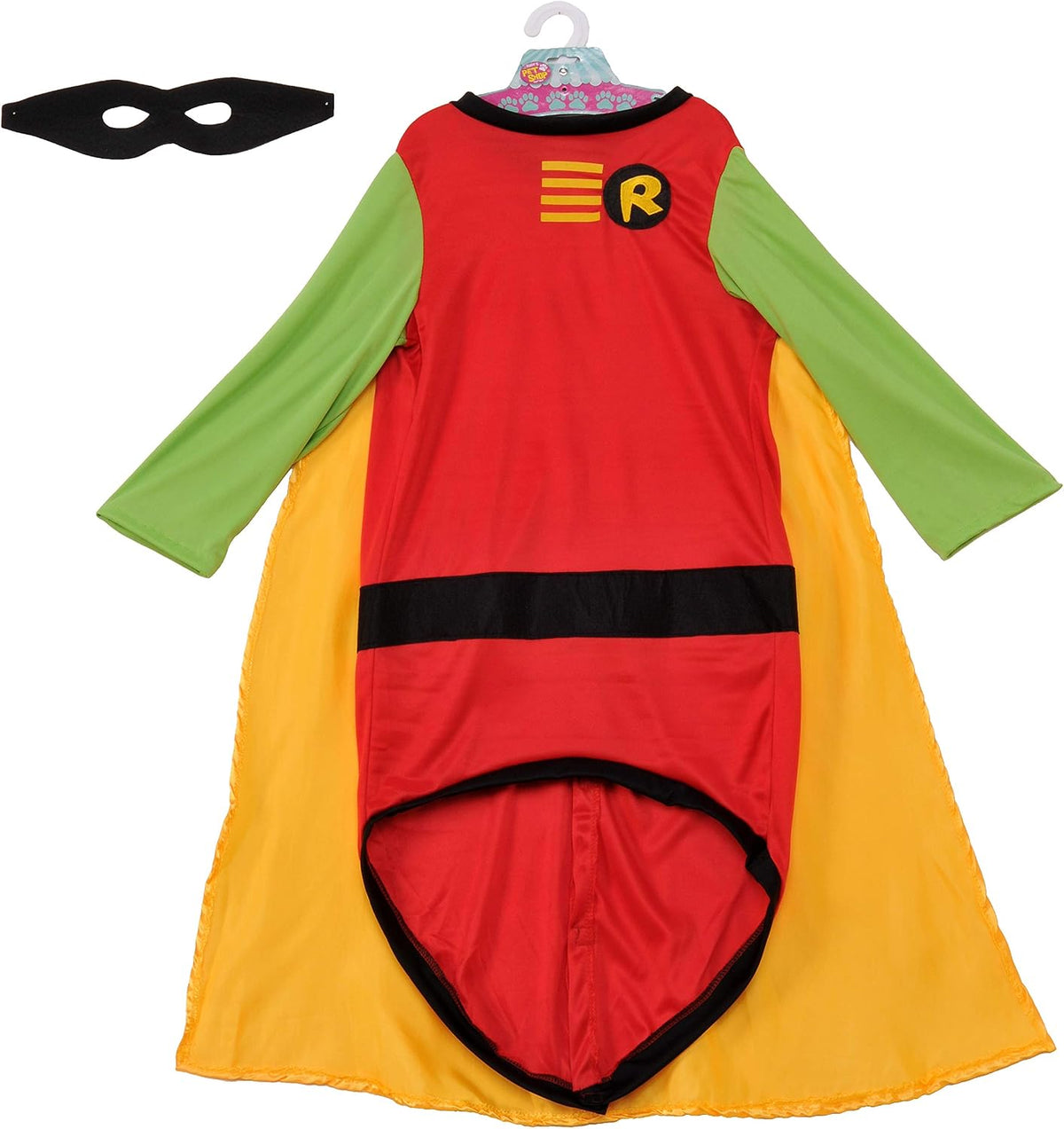 Teen Titans: Robin Pet Costume for Dogs or Cats, 3X