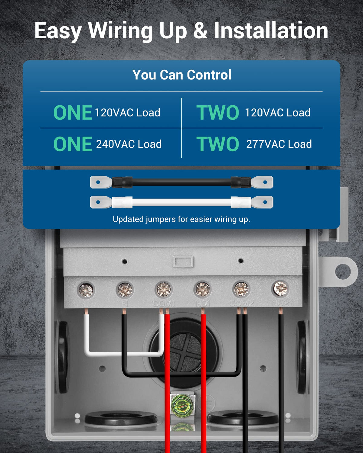 WiFi Pool Pump Timer, Wireless Smart Controller - 120-277 VAC
