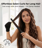 Tapered Curling Wand, 3/4-1 1/4" Conical, 7.3" Extra Long Barrel