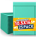 Bubble Mailers 10.5x16 Inch 25Pack Teal Large Padded Envelopes