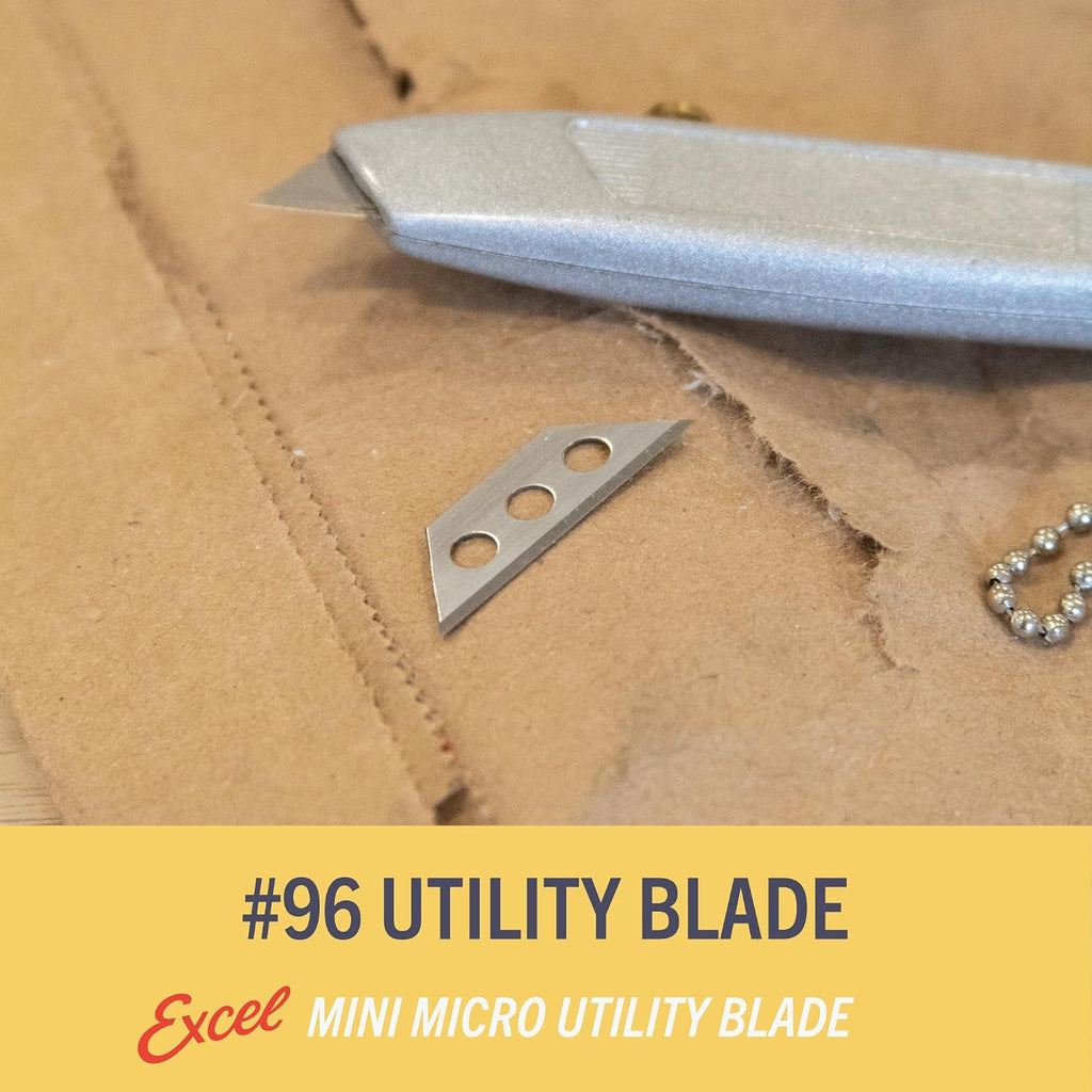#96 10-Pack Box Cutter Utility Blades, Carbon Steel