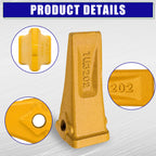 5 Pack 1U3202 Bucket Teeth, for CAT Cater-Pillar Style J200 Series
