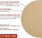Round Pizza Stone, 16-Inch