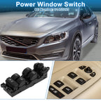 A ABSOPRO 31453265 Power Window Switch for Volvo S60 Black