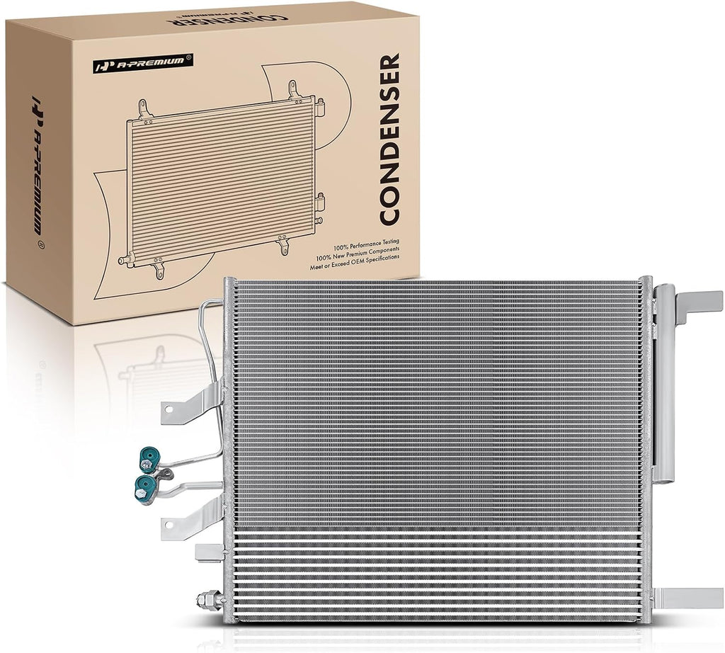A-Premium Air Conditioning Condenser Compatible with Ram