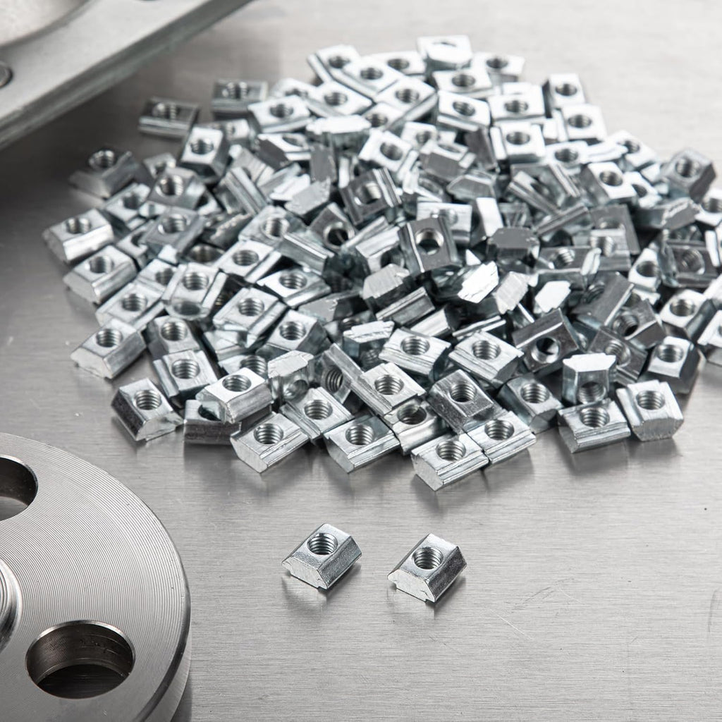 M6 T Slot Nuts, 200 Pcs 2020 Series Sliding T Nuts