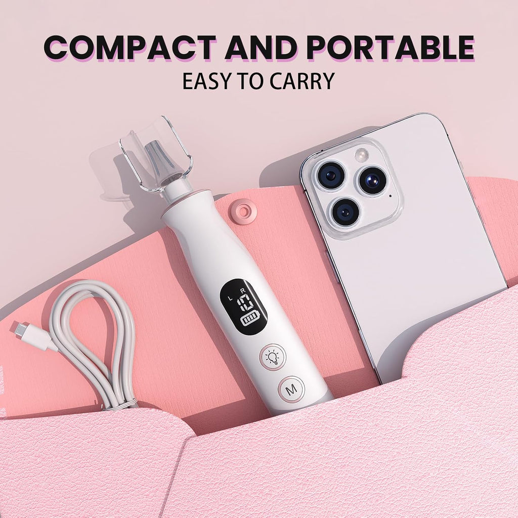 Electric Nail Drill Cordless 2000 mAh Rechargeable Portable Nail File Drill