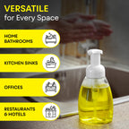 Foaming Soap Dispenser Pump Bottles, BPA Free Empty Refillable Plastic Container for Liquid Soap - Kitchen, Bathroom