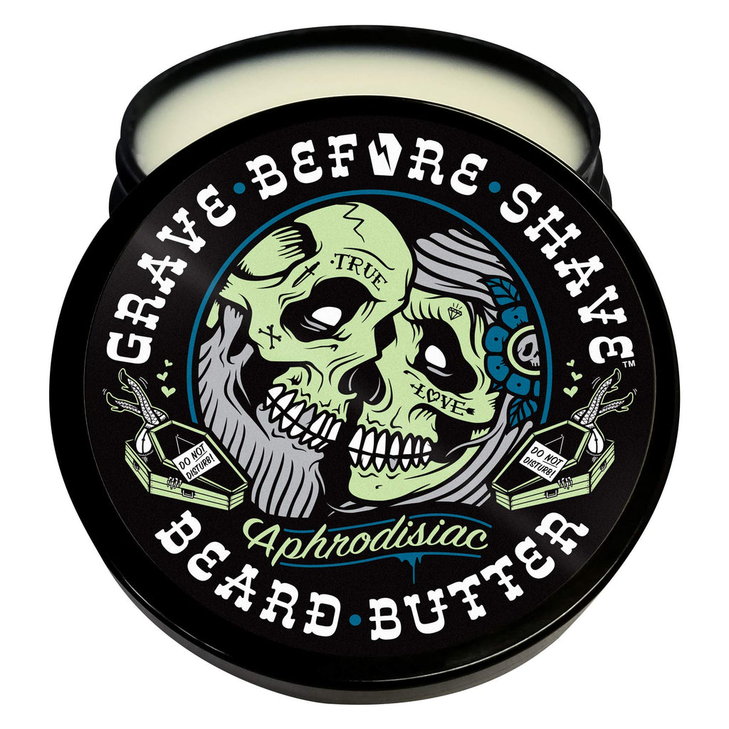 Leather/Cedar-wood scent Beard Conditioning Butter 4 oz.