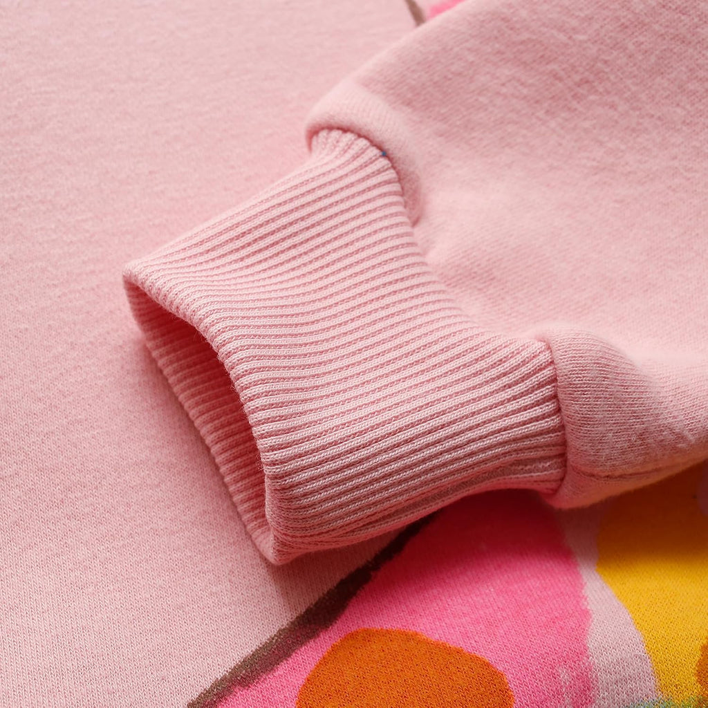 Toddler Baby Girls Sweatshirts Casual Pullover Crewneck Winter Long Sleeve Tops Shirts Clothes 3T-8T