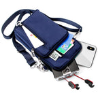 Lightweight Small Crossbody bags Cell Phone Purses Travel Pouch Shoulder Bag for Women (D-04)