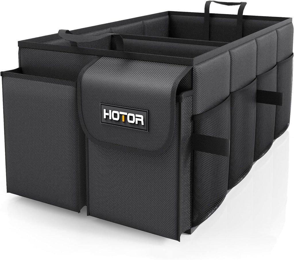 Trunk Organizer - Car Organizer, Foldable Trunk organizer for SUVs & Sedans, Sturdy Car Organization for Car